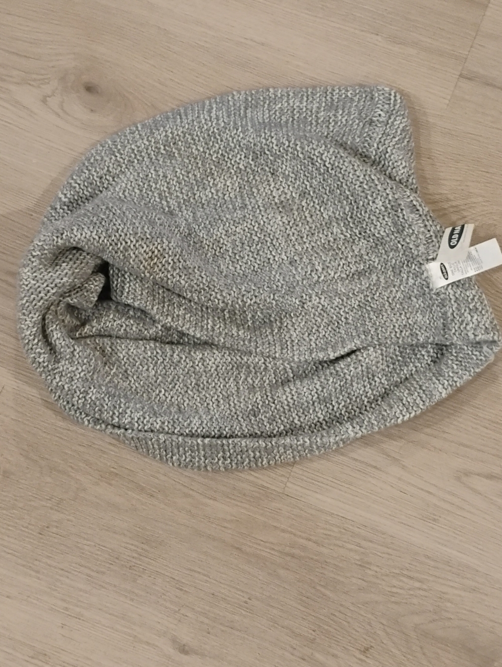 NWT Old Navy Womens Infinity Scarf Gray Knit Acrylic